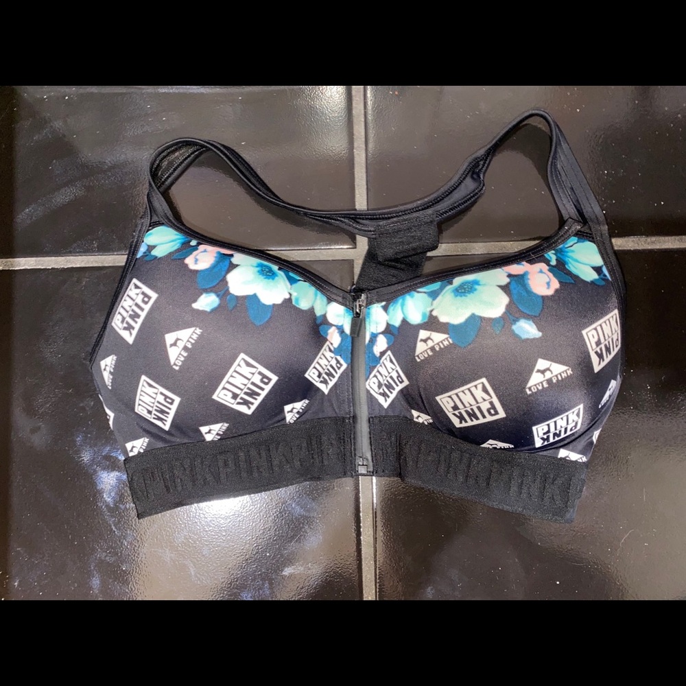 Pink Sports Bra